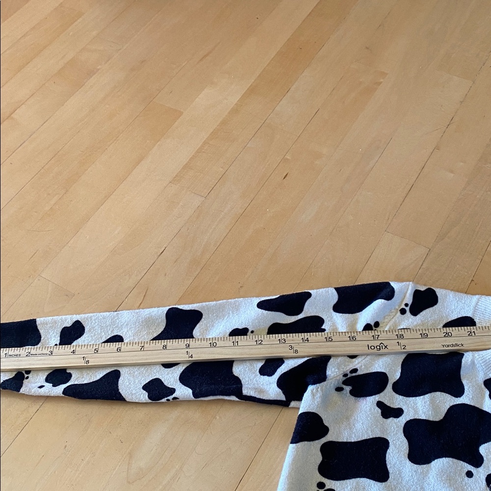 Zara Black and White Patterned Sweater - Picture 5 of 9